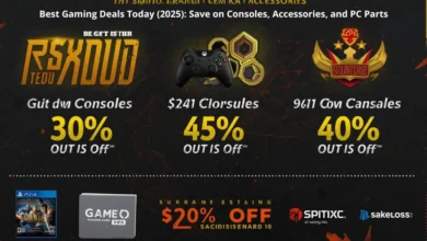 Best Gaming Deals Today (2025): Save on Consoles, Accessories, and PC Parts